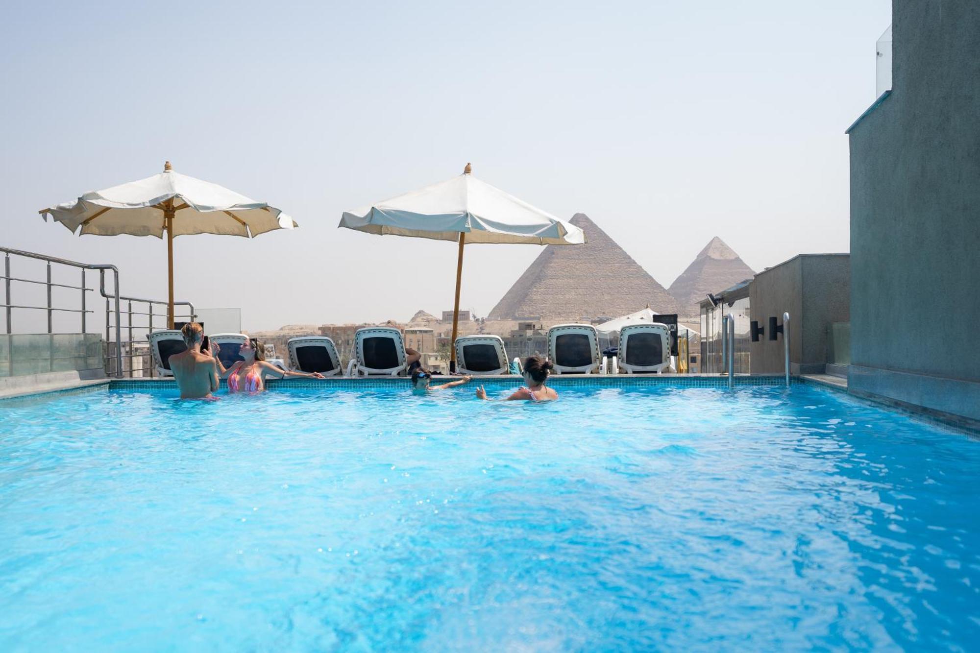 New Pyramid Front Hotel Al Kawm al Akhdar Ngoại thất bức ảnh